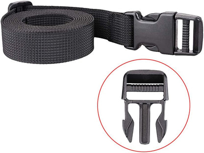MAGARROW 78" x 1" Strap Buckle Packing Straps Adjustable 1-Inch Belt