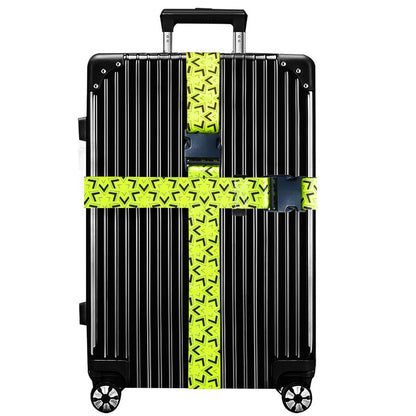 Luggage Straps for Suitcases TSA Approved Easy Pack Organized Suitcase Strap, Luggage Strap, Luggage Belt Strap, Bag Straps for Luggage. Buckle Straps Travel Accessories (Gradient Dot)