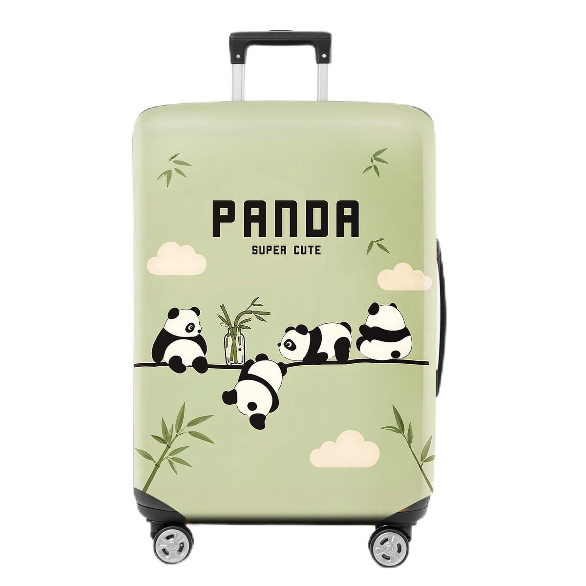 Colorful Geometric Luggage Cover, Abstract Suitcase Protector