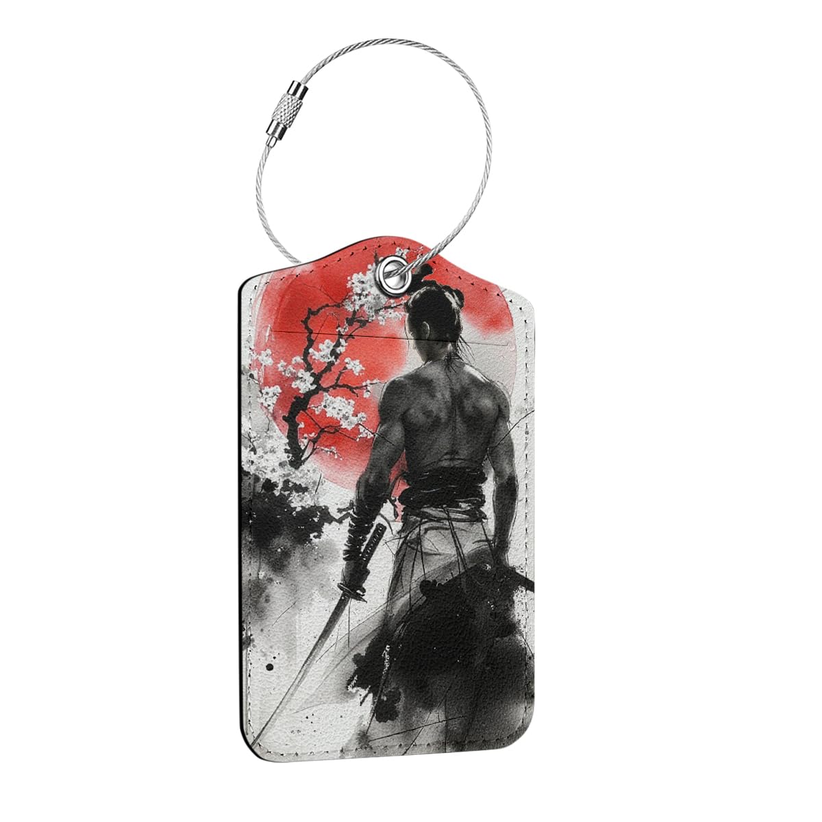 2 Pcs Funny Luggage Tag, Suitcase Tags with Privacy Flap and Metal Loop