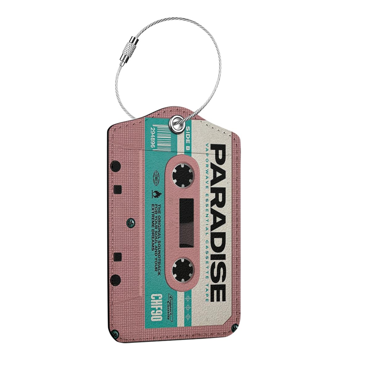 2 Pcs Funny Luggage Tag, Suitcase Tags with Privacy Flap and Metal Loop