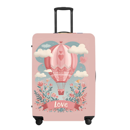 Cute Penguin "Mine" Luggage Cover Set, Cartoon Animal Print Waterproof Suitcase Protector, Travel Accessories