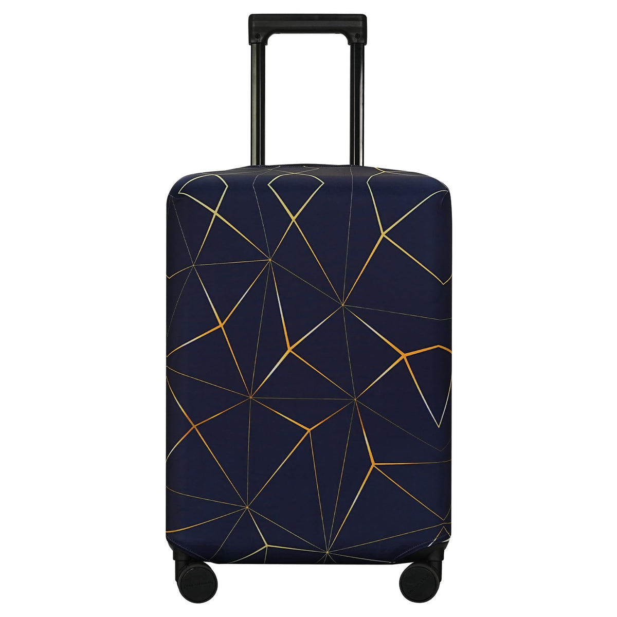 Explore Land Elastic Luggage Cover Suitcase Protector (Gray Wave, XL)