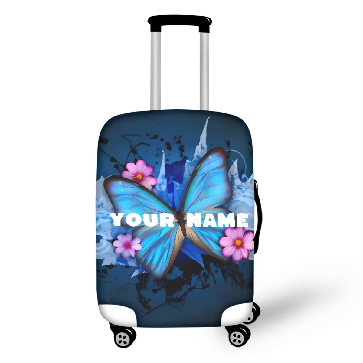 Bigcardesigns Luggage Covers Travel Suitcase Apply to 30/32 Inch Butterfly