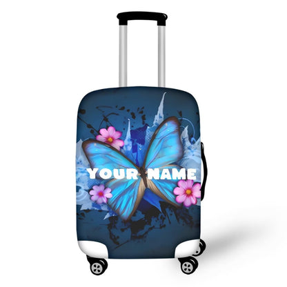 Bigcardesigns Luggage Covers Travel Suitcase Apply to 30/32 Inch Butterfly