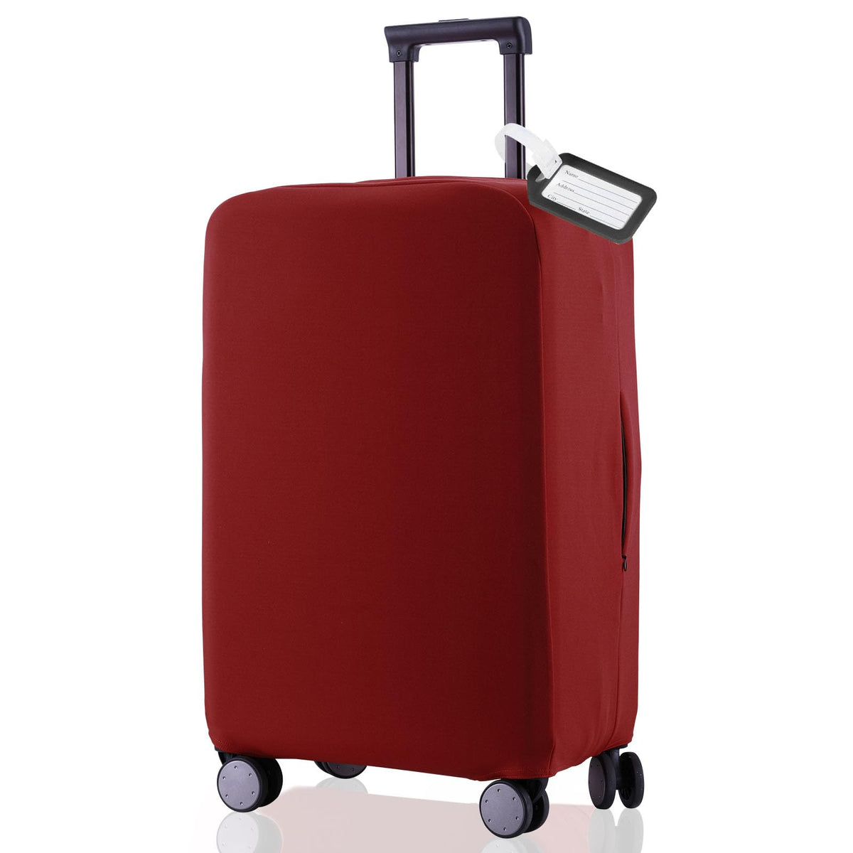 Travel Luggage Cover - Scratch-Resistant Fit 19-31 Inch, Avocado Green, XL(28-29 inch)