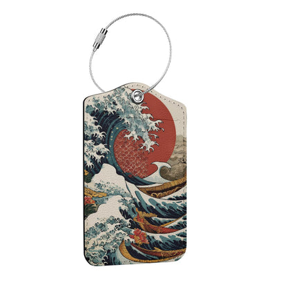 2 Pcs Funny Luggage Tag, Suitcase Tags with Privacy Flap and Metal Loop