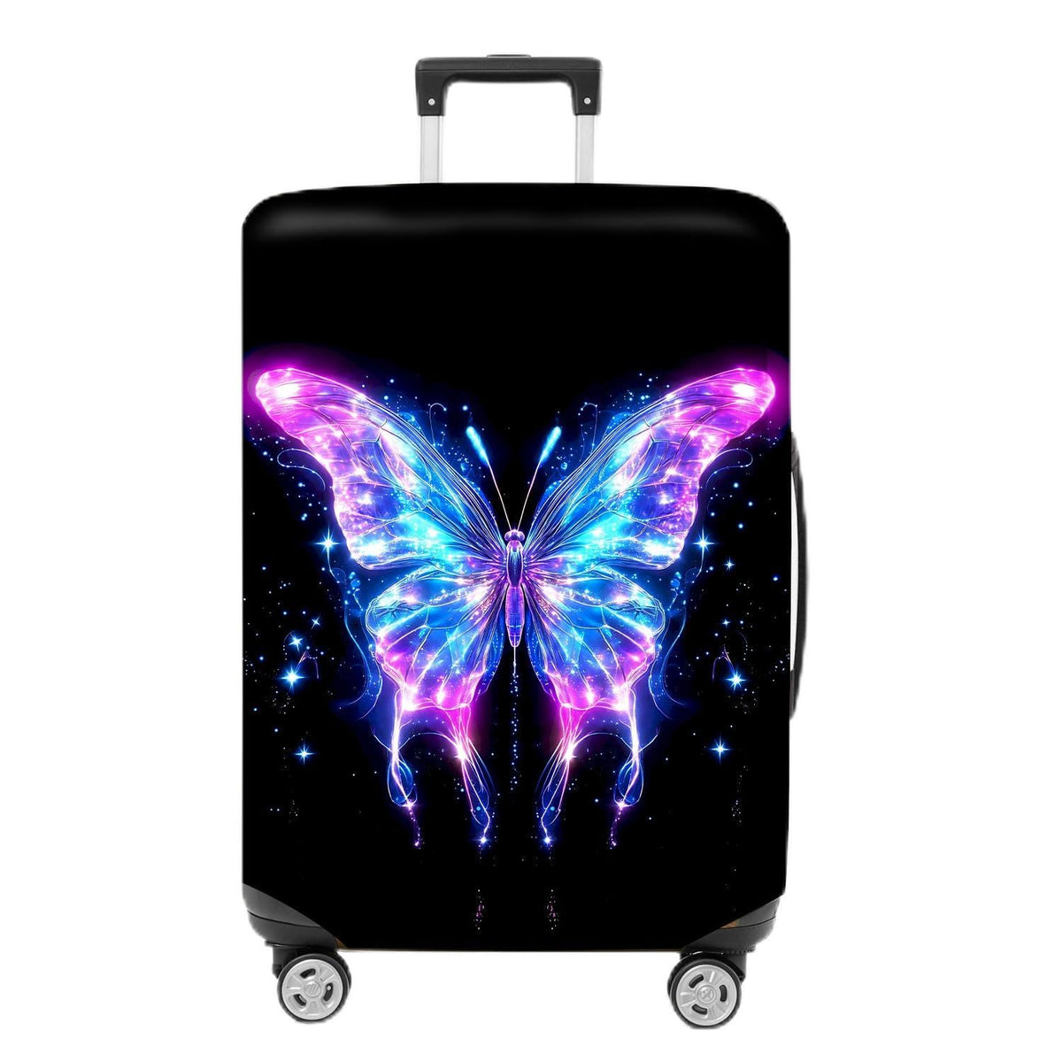 Colorful Geometric Luggage Cover, Abstract Suitcase Protector