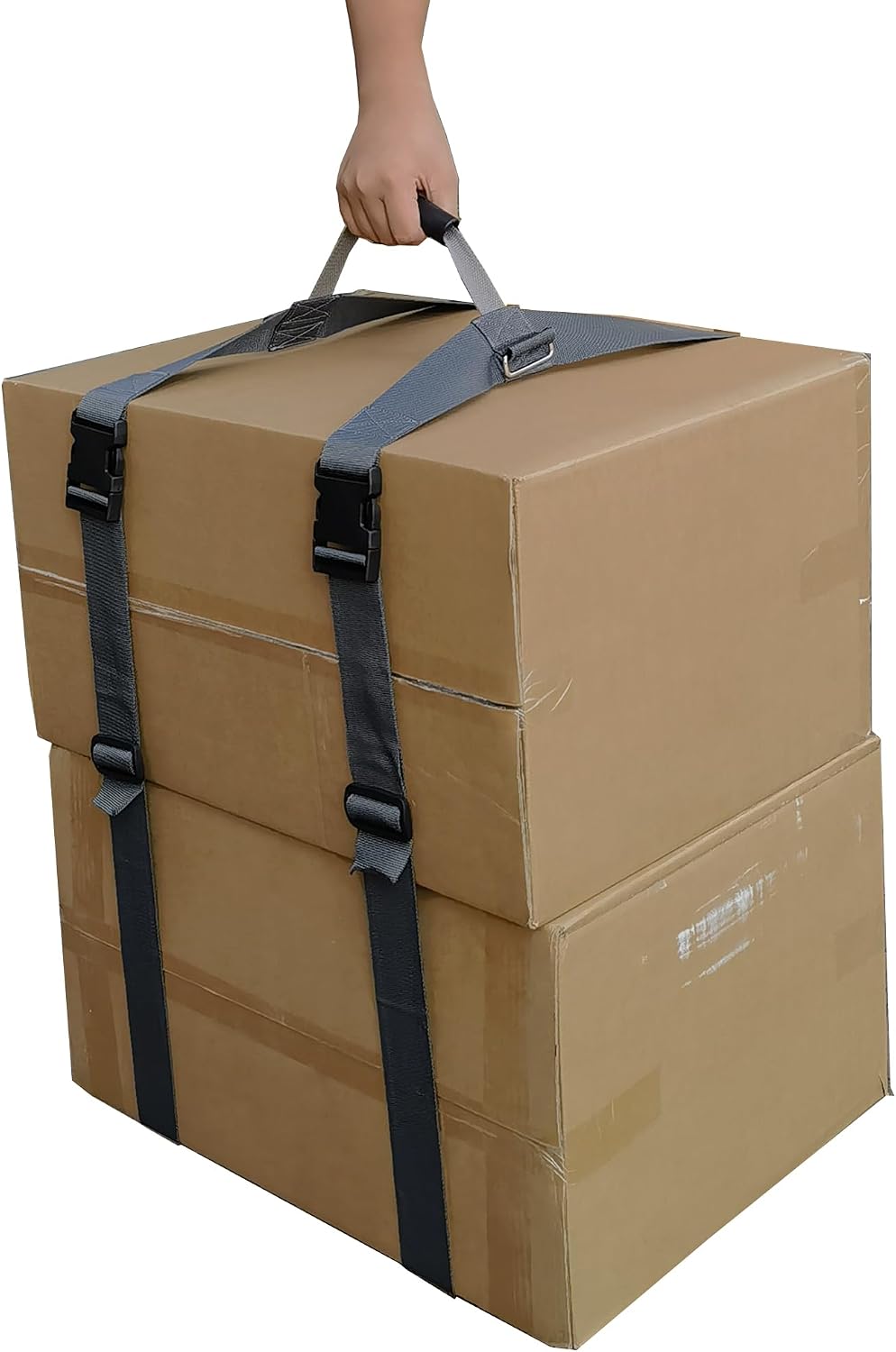 Moving and Lifting Straps for Single Person Use, Heavy Duty Boxes Mover System,Travel,Outdoor,Both Shoulders Carrying Travel Bag Adjustable Carrying Belt