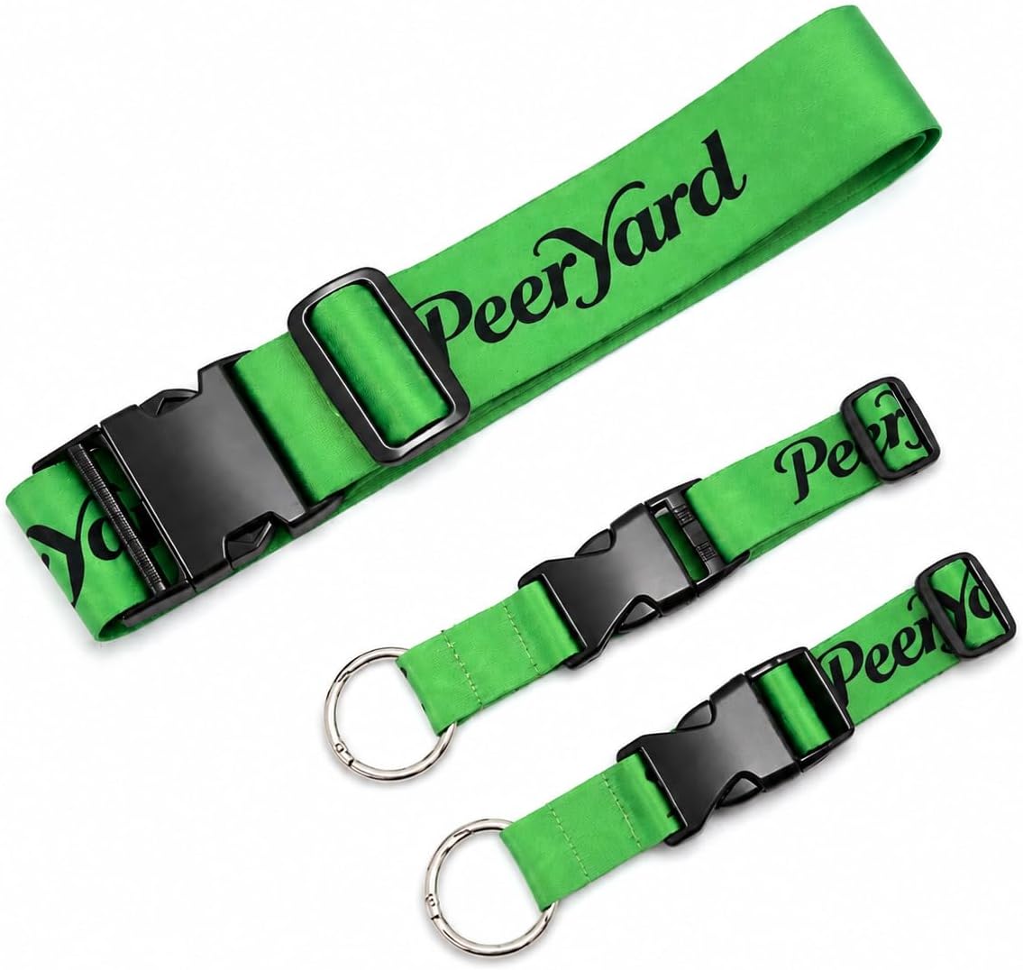 Luggage Strap for Suitcase Handle, Travel Belt with 2 Connector Straps 3 Pack