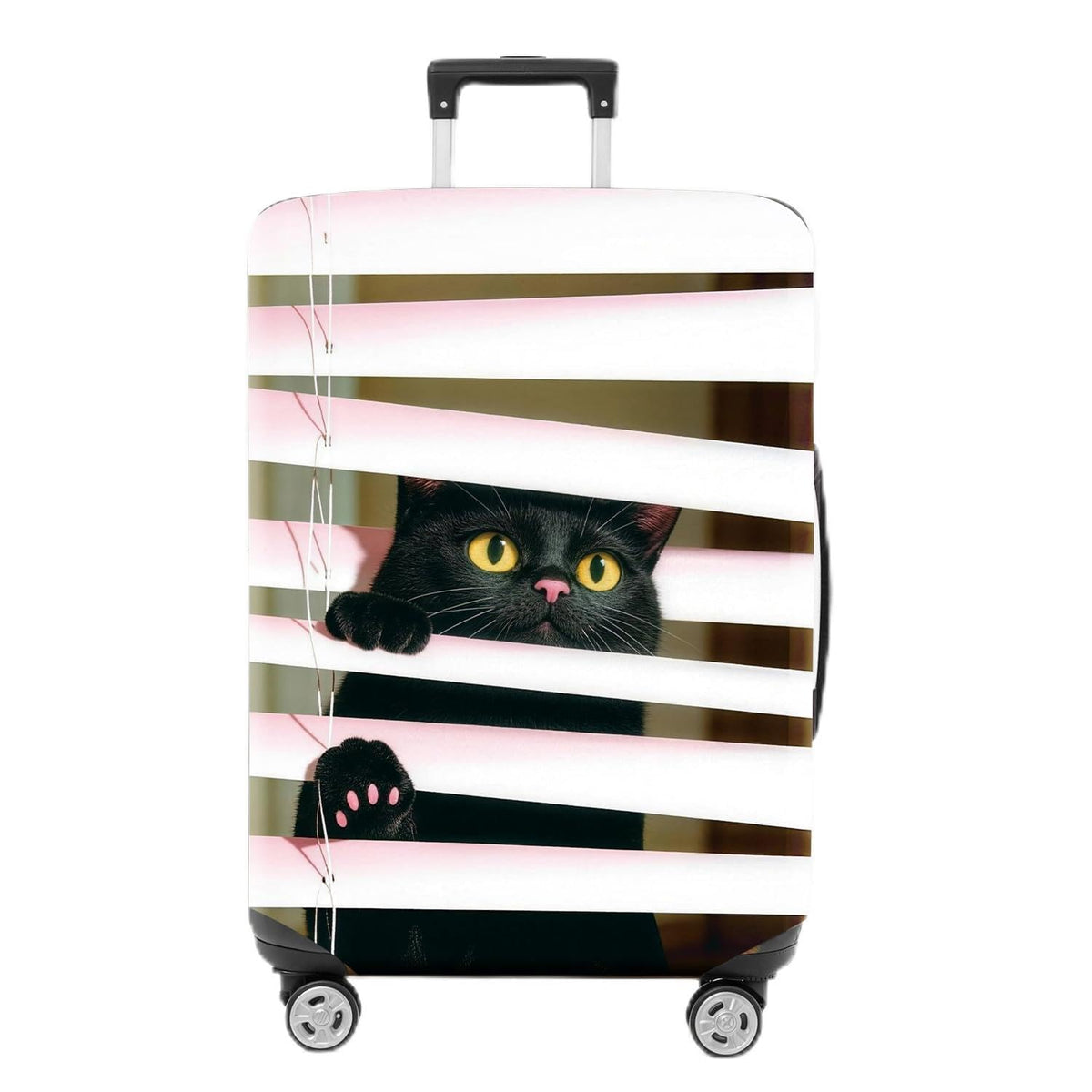 Colorful Geometric Luggage Cover, Abstract Suitcase Protector