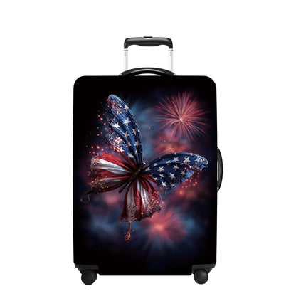 Tree Luggage Cover Washable Suitcase Cover Protector Fit 24-26 Inch Luggage Durable Travel Bag Cover with Zipper Closure M