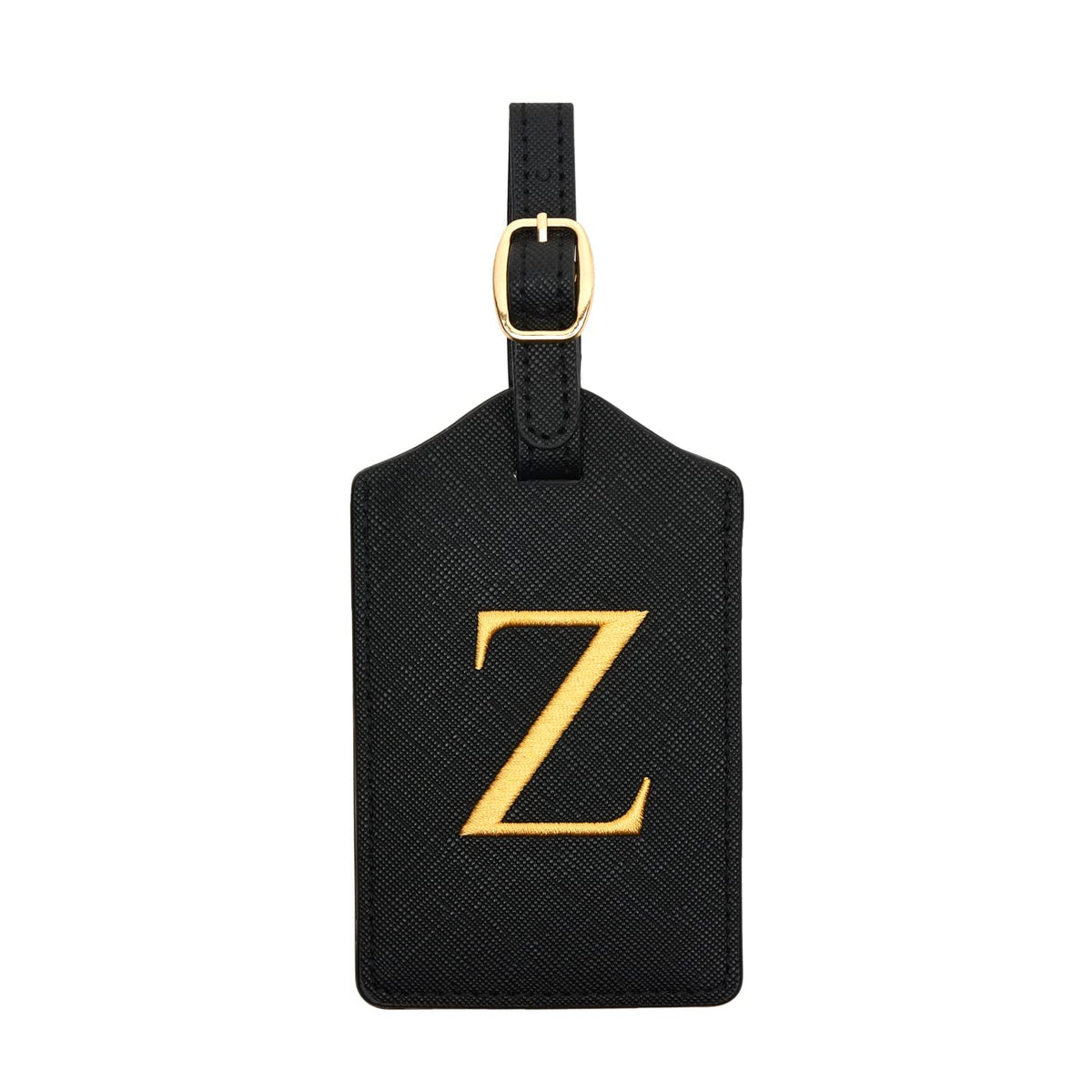 Luggage Tag PU Leather for Suitcase Baggage Handbag Travel Bag Label Suitcase Tag Label Tag w. Name Card & Privacy Cover (B)