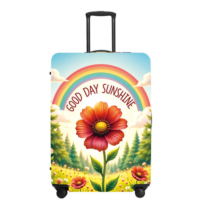 Cute Penguin "Mine" Luggage Cover Set, Cartoon Animal Print Waterproof Suitcase Protector, Travel Accessories