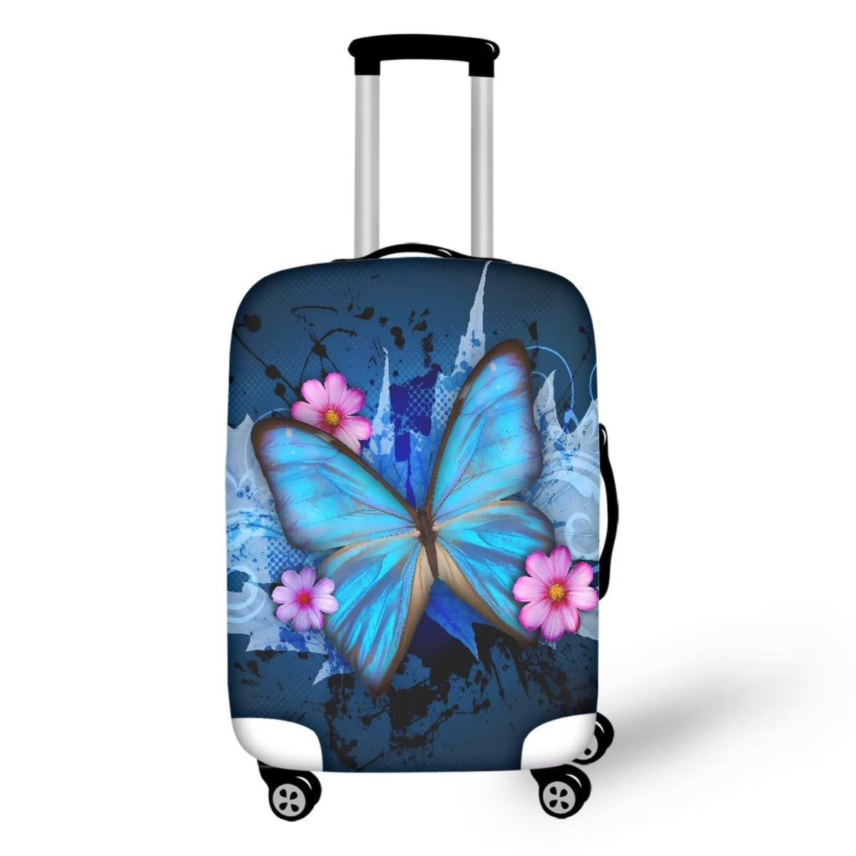 Bigcardesigns Luggage Covers Travel Suitcase Apply to 30/32 Inch Butterfly