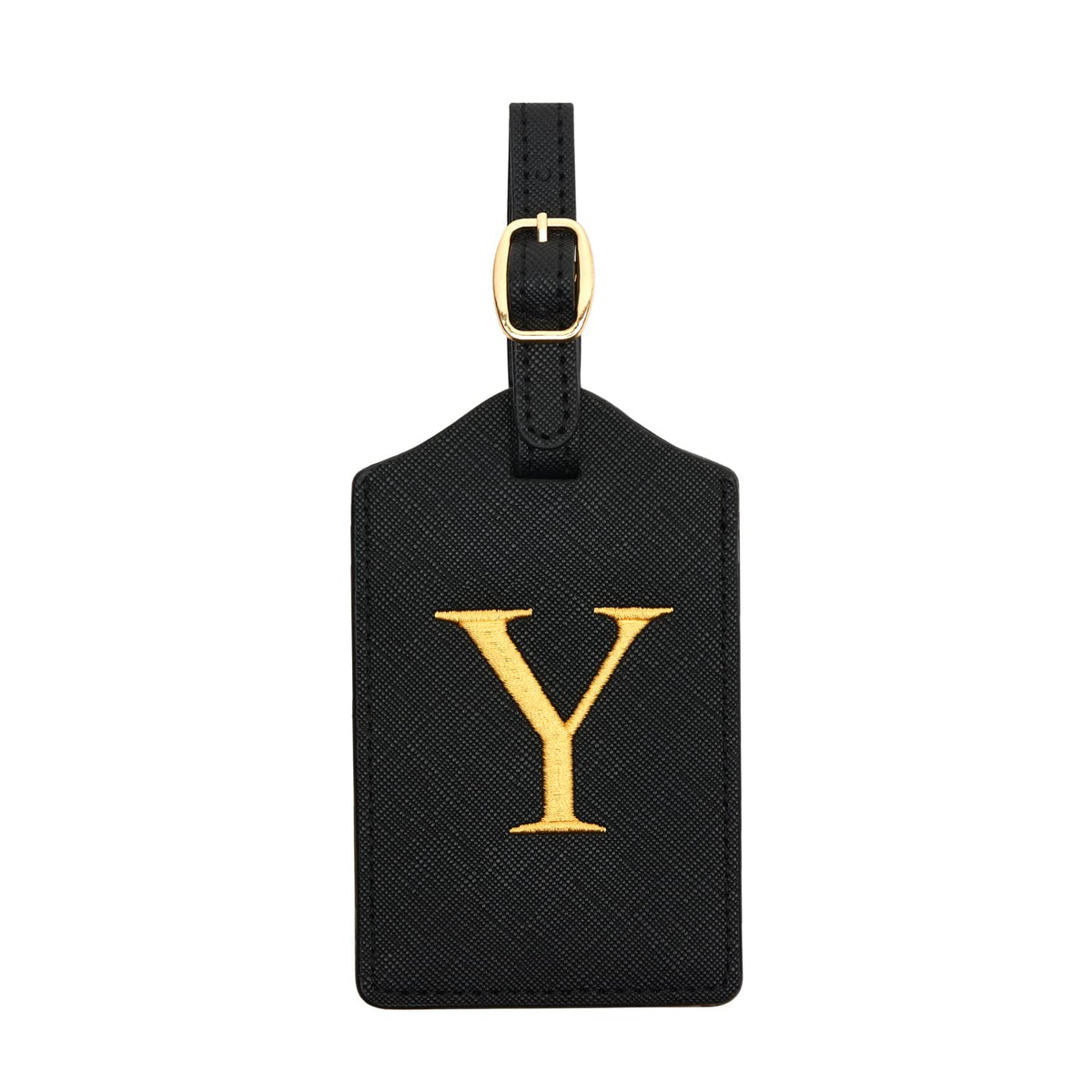 Luggage Tag PU Leather for Suitcase Baggage Handbag Travel Bag Label Suitcase Tag Label Tag w. Name Card & Privacy Cover (B)