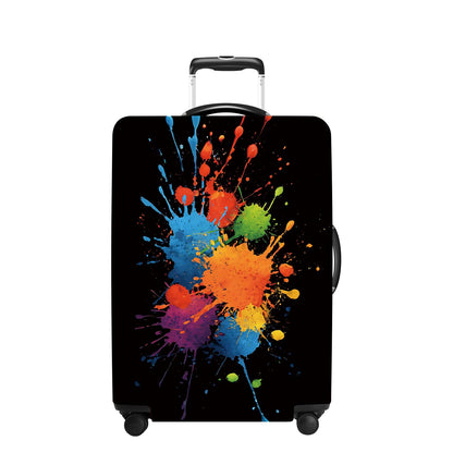 Tree Luggage Cover Washable Suitcase Cover Protector Fit 24-26 Inch Luggage Durable Travel Bag Cover with Zipper Closure M