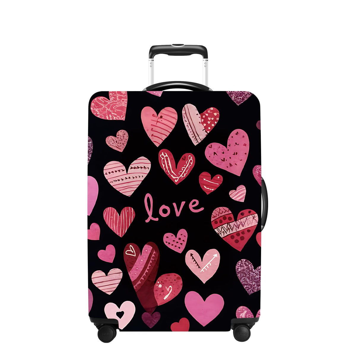 Tree Luggage Cover Washable Suitcase Cover Protector Fit 24-26 Inch Luggage Durable Travel Bag Cover with Zipper Closure M