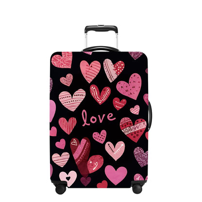 Tree Luggage Cover Washable Suitcase Cover Protector Fit 24-26 Inch Luggage Durable Travel Bag Cover with Zipper Closure M