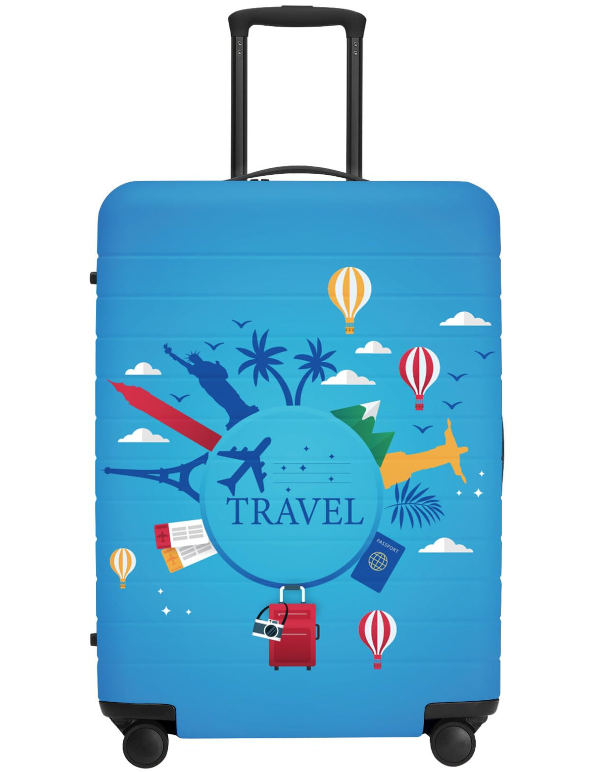 Luggage Covers For Suitcase TSA Approved, Fits 18-32 Inch
