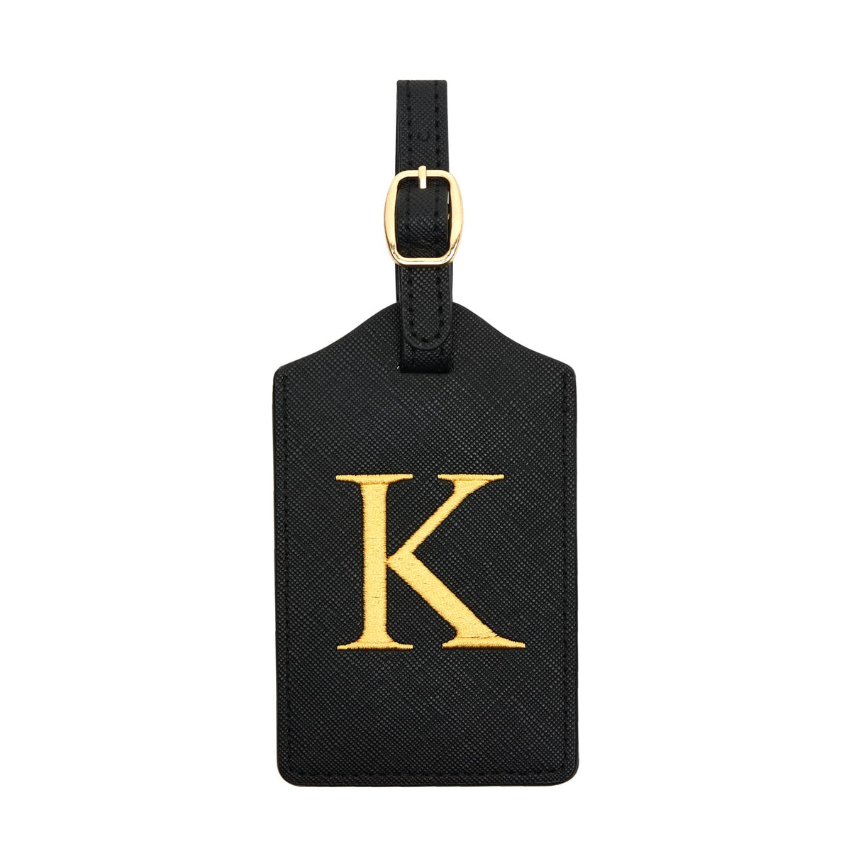 Luggage Tag PU Leather for Suitcase Baggage Handbag Travel Bag Label Suitcase Tag Label Tag w. Name Card & Privacy Cover (B)