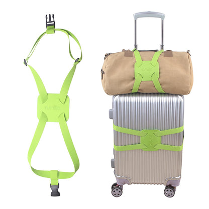 Luggage Bungee Strap for Suitcases - Add a Bag, Travel Bag Bungee Belt - Pink Luggage Strap (1PCS)