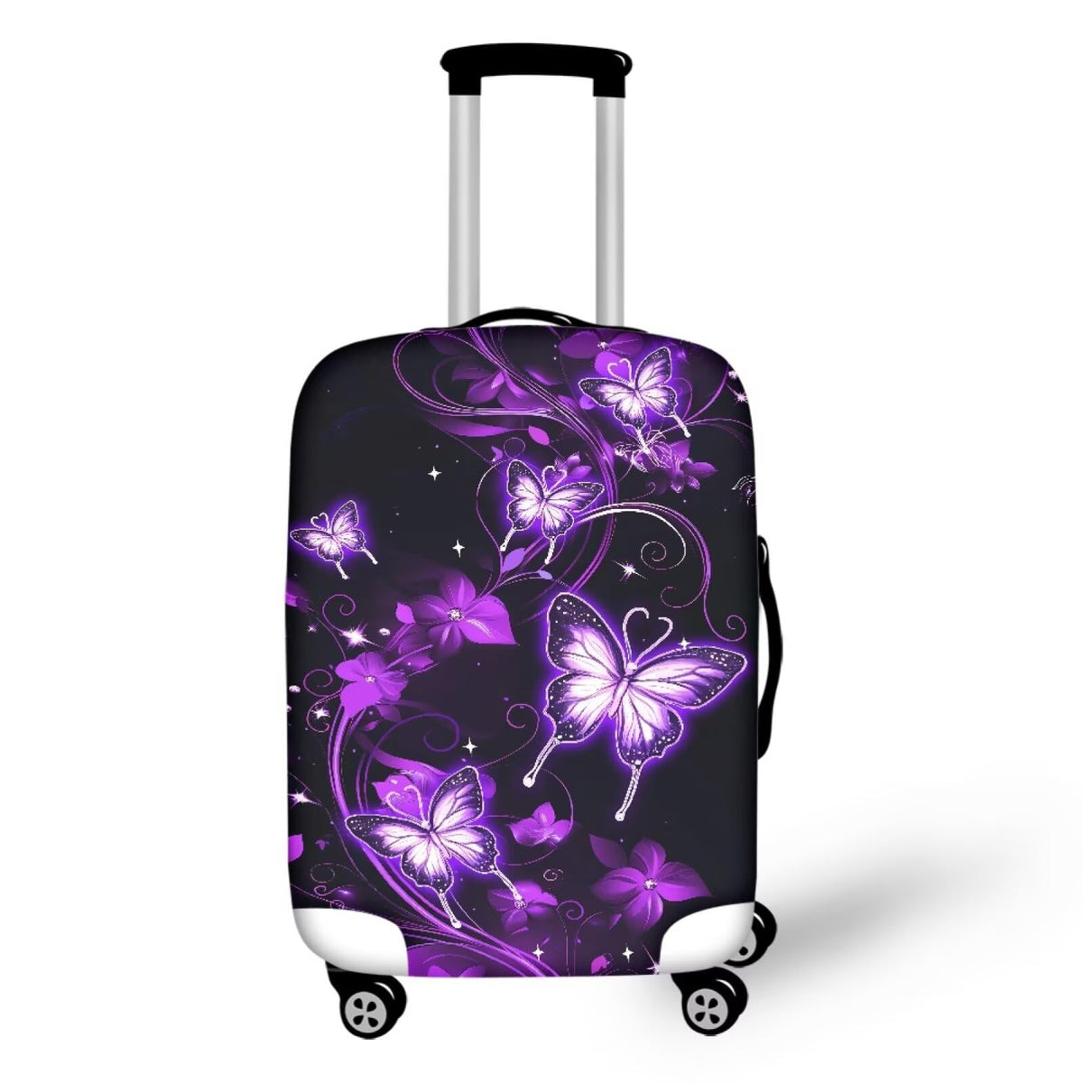 Bigcardesigns Luggage Covers Travel Suitcase Apply to 30/32 Inch Butterfly