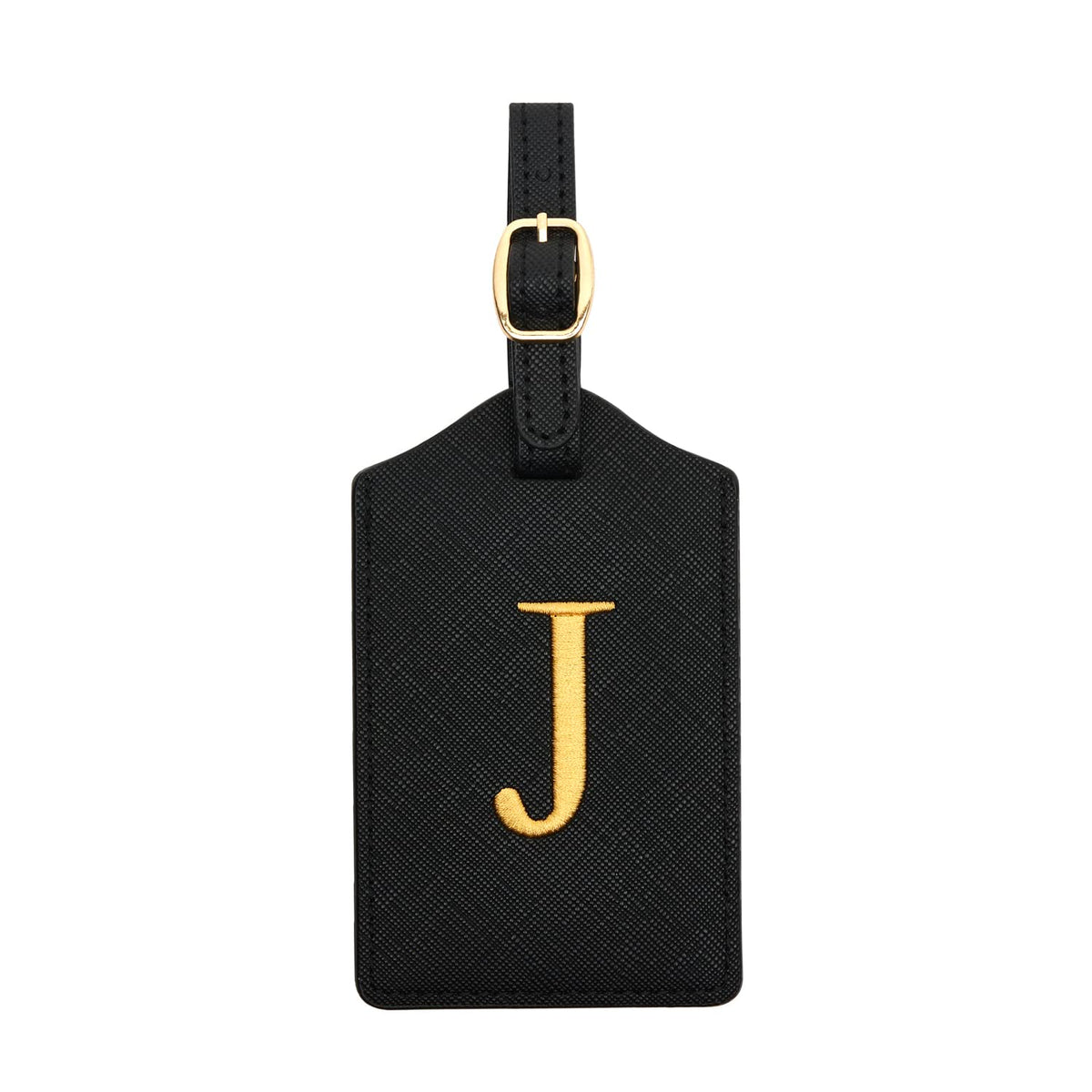 Luggage Tag PU Leather for Suitcase Baggage Handbag Travel Bag Label Suitcase Tag Label Tag w. Name Card & Privacy Cover (B)