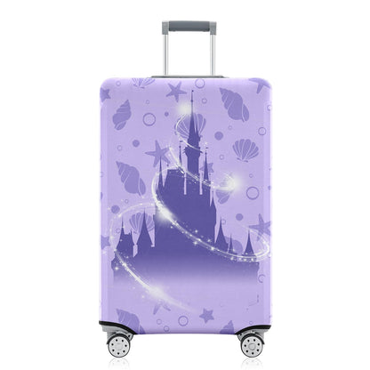 Fashion Accessory Travel Luggage Cover Fashion Girl Perfume and Lipstick and Heels Travel Suitcase Cover Anti-scratch Suitcase cover Fits 18-20 Inch