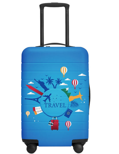 Luggage Covers For Suitcase TSA Approved, Fits 18-32 Inch