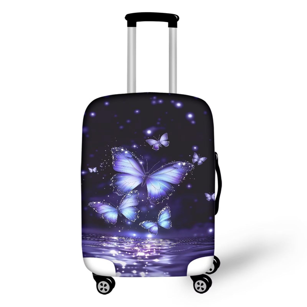 Bigcardesigns Luggage Covers Travel Suitcase Apply to 30/32 Inch Butterfly