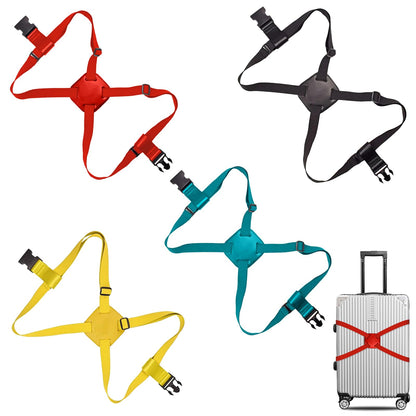 Luggage Straps,Elastic Travel Straps for Securing Luggage, Suitcase & Bag Organizer, Adjustable Hold-Down Straps for Travel Accessories, Carry-On, Checked Bags, Ideal for Travelers (7PCS)