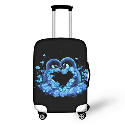 Bigcardesigns Luggage Covers Travel Suitcase Apply to 30/32 Inch Butterfly