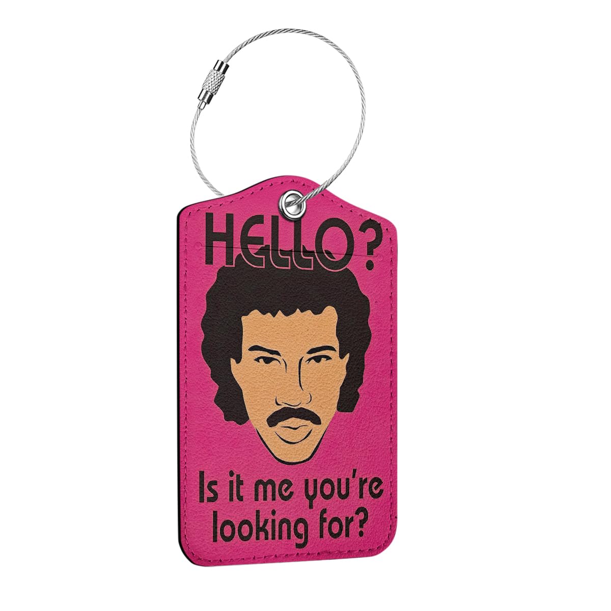 2 Pcs Funny Luggage Tag, Suitcase Tags with Privacy Flap and Metal Loop
