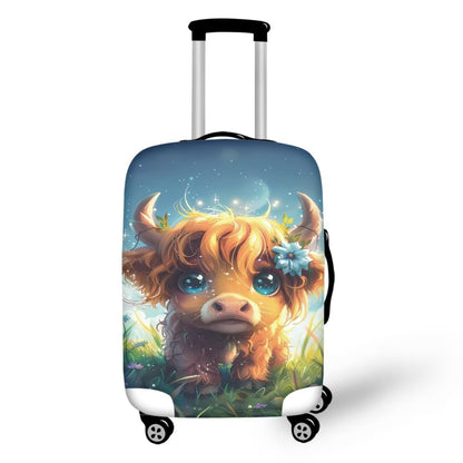 Bigcardesigns Luggage Covers Travel Suitcase Apply to 30/32 Inch Butterfly