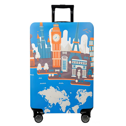 WUJIAONIAO Travel Luggage Cover Suitcase Cover Protector Skins 18-32 Inch