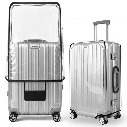 T Tersely Thicken Clear PVC Suitcase Cover Protectors 30" Suitcase Covers