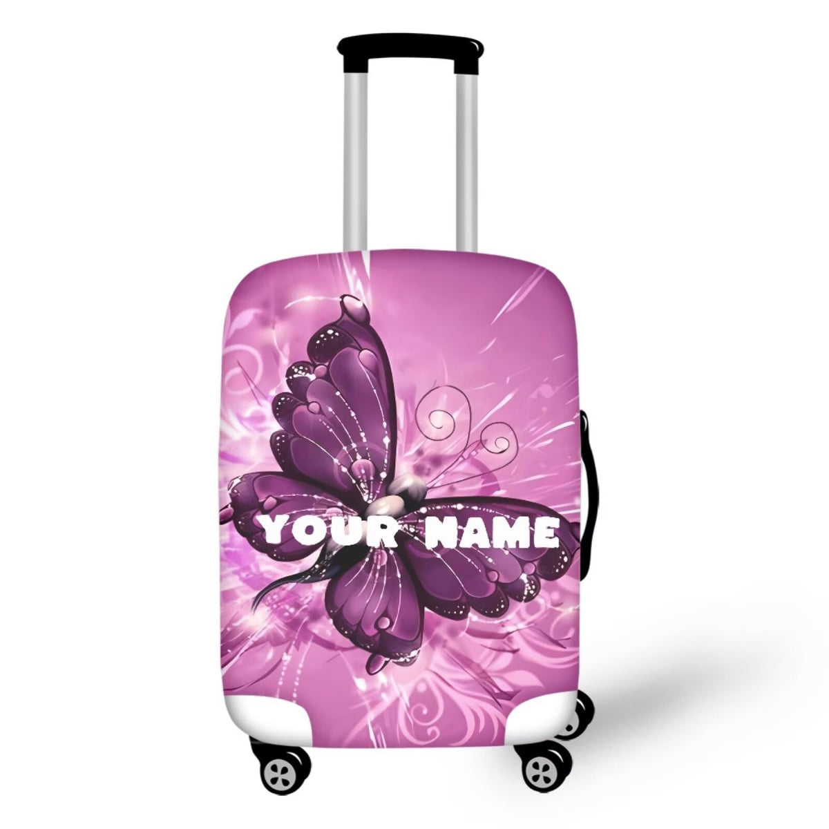 Bigcardesigns Luggage Covers Travel Suitcase Apply to 30/32 Inch Butterfly