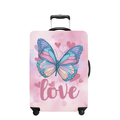 Tree Luggage Cover Washable Suitcase Cover Protector Fit 24-26 Inch Luggage Durable Travel Bag Cover with Zipper Closure M