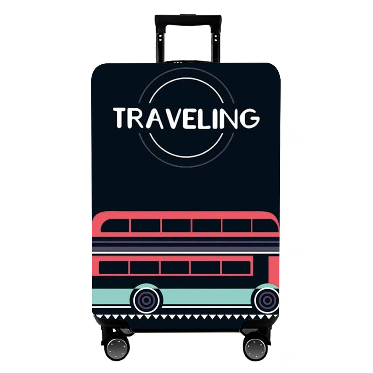 WUJIAONIAO Travel Luggage Cover Suitcase Cover Protector Skins 18-32 Inch