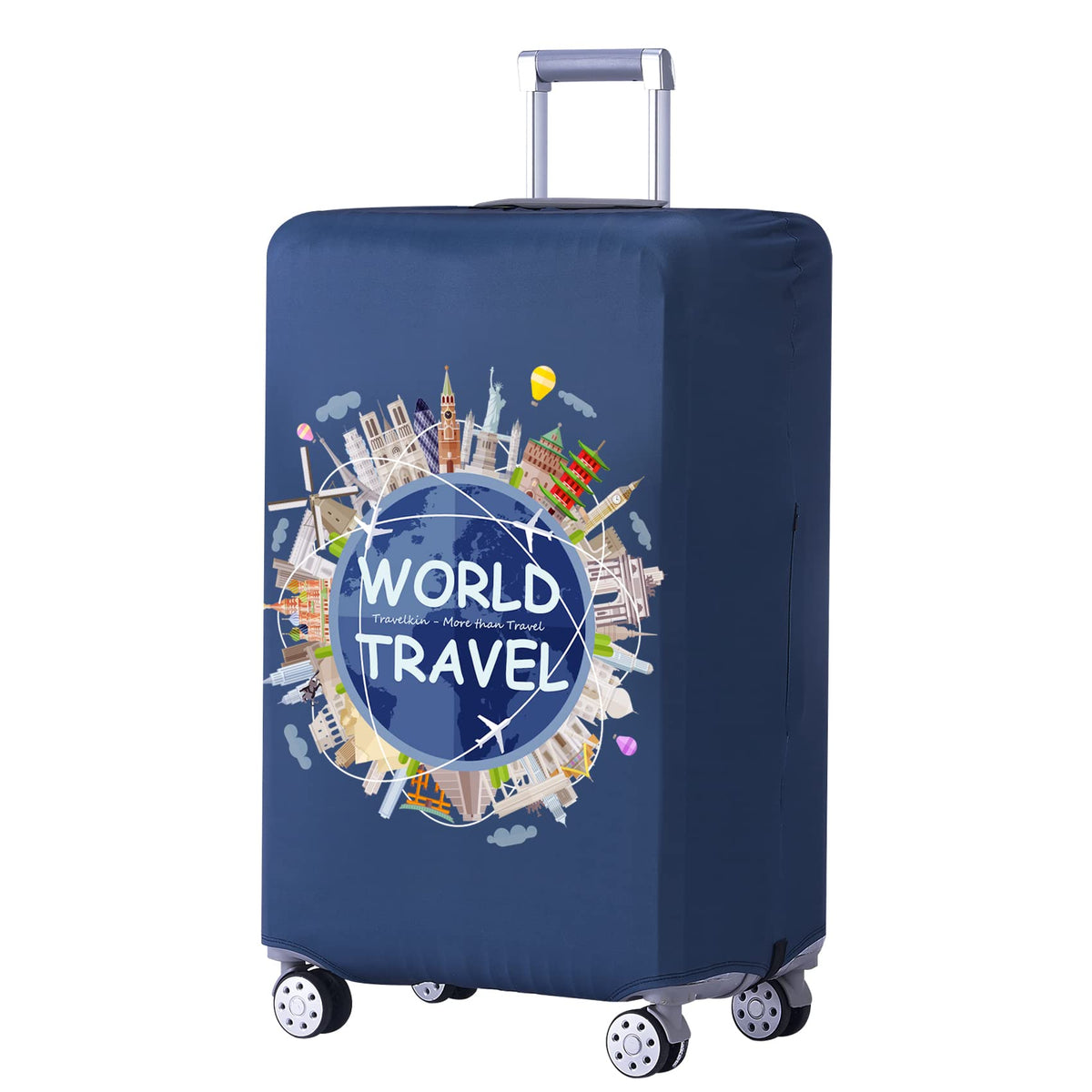 Travelkin Luggage Covers For Suitcase Tsa Approved Suitcase Cover Protector