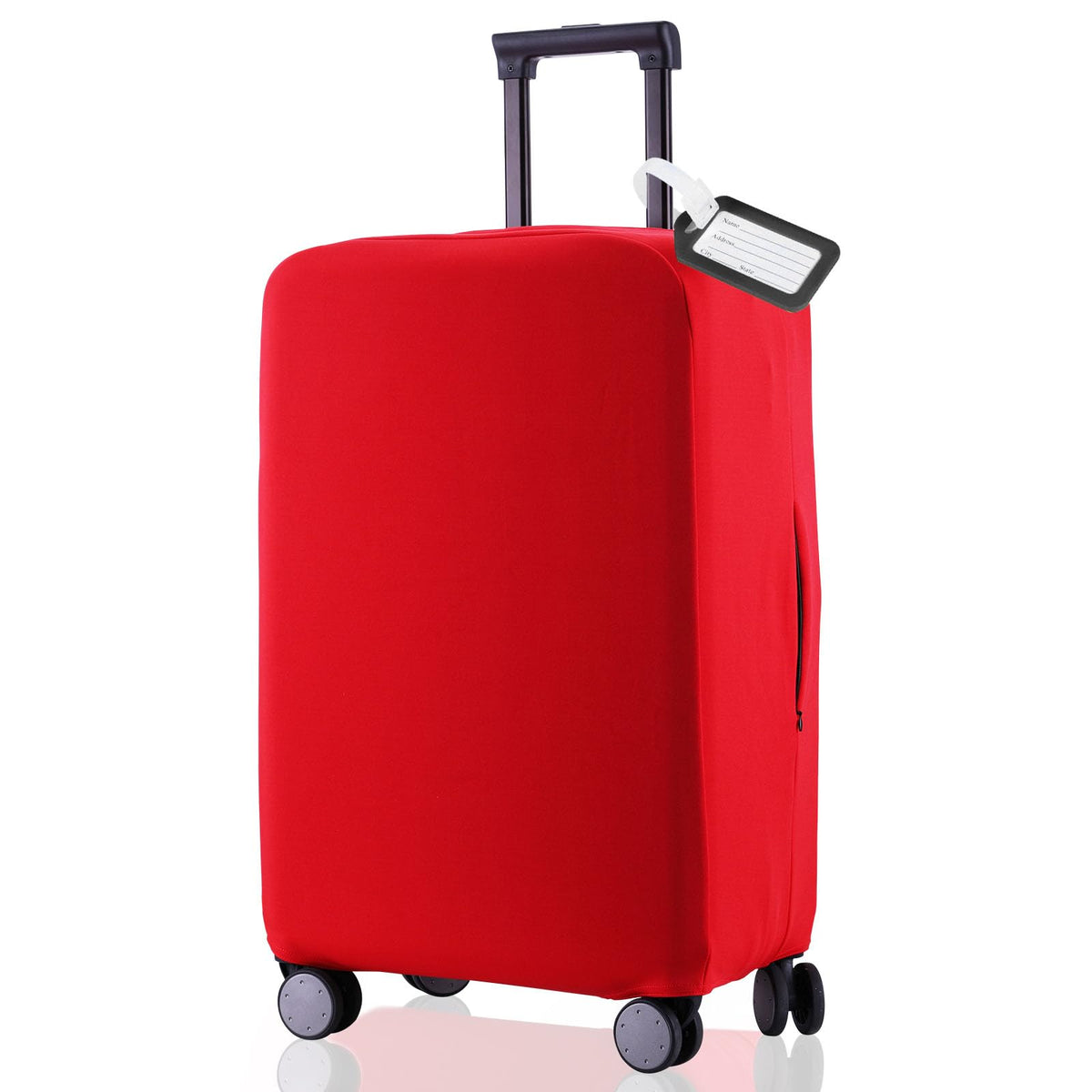 Travel Luggage Cover - Scratch-Resistant Fit 19-31 Inch, Avocado Green, XL(28-29 inch)
