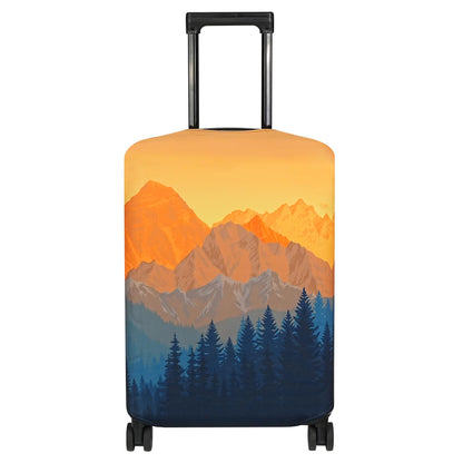 Explore Land Travel Luggage Cover Fits 31-32 inch Case (Bon Voyage, XL)