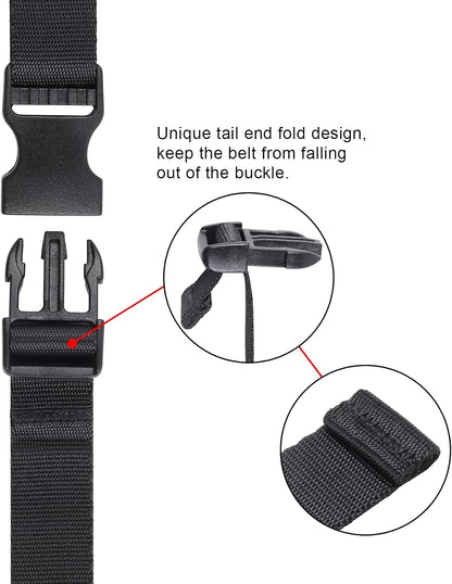 Vigorport Utility Straps Quick Release Nylon Backpack Accessory Bag Strap