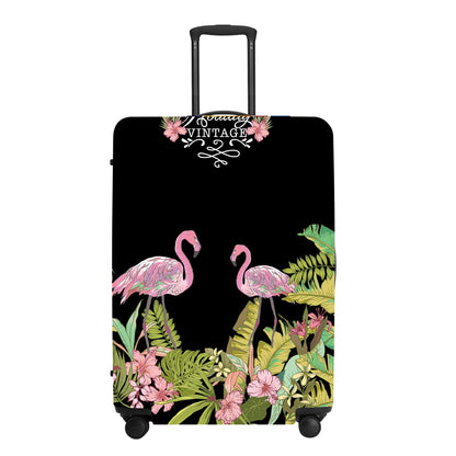 Cute Penguin "Mine" Luggage Cover Set, Cartoon Animal Print Waterproof Suitcase Protector, Travel Accessories