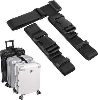 Vigorport Luggage Connector Straps for Suitcase, Add A Bag Suitcase Belt