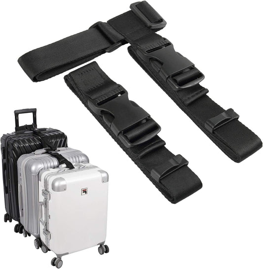 Vigorport Luggage Connector Straps for Suitcase, Add A Bag Suitcase Belt