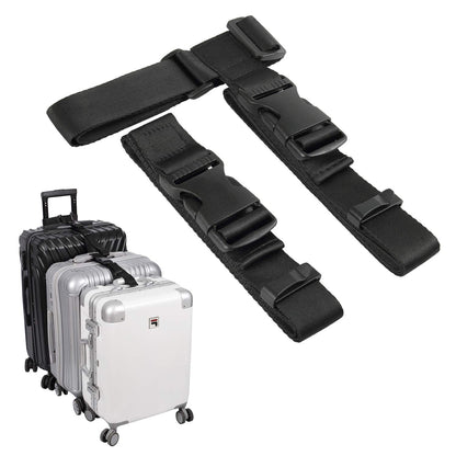 Vigorport Luggage Connector Straps for Suitcase, Add A Bag Suitcase Belt