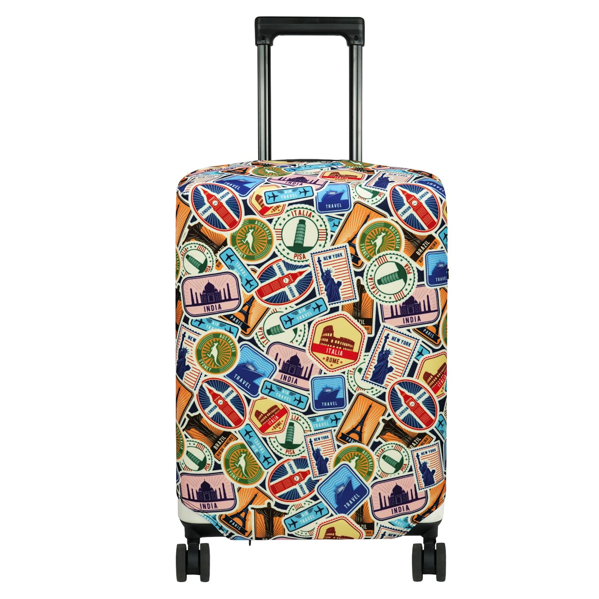 HYPER VENTURE Travel Luggage Cover Suitcase Protector Fits 23-26 Inch, M