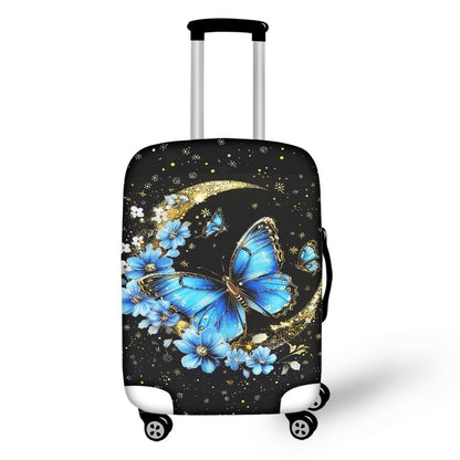 Bigcardesigns Luggage Covers Travel Suitcase Apply to 30/32 Inch Butterfly